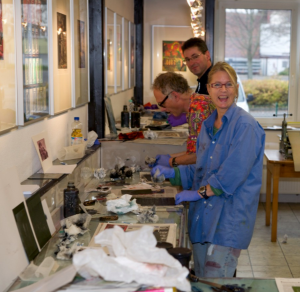 Katrin Bechhold im kreativen Flow